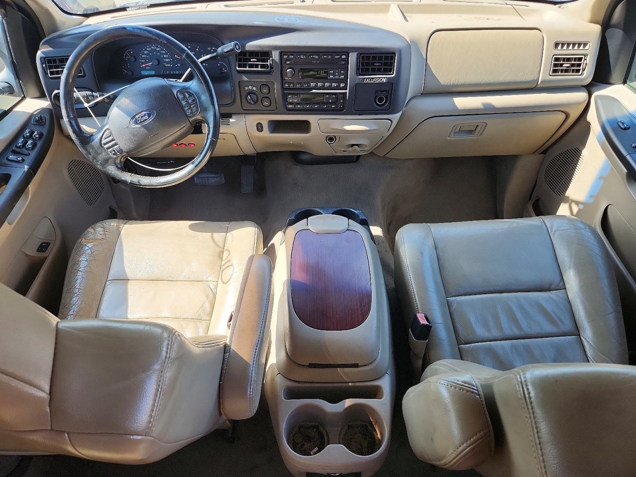 2005 Ford Excursion Limited Tan vin: 1FMNU43S75EA74181