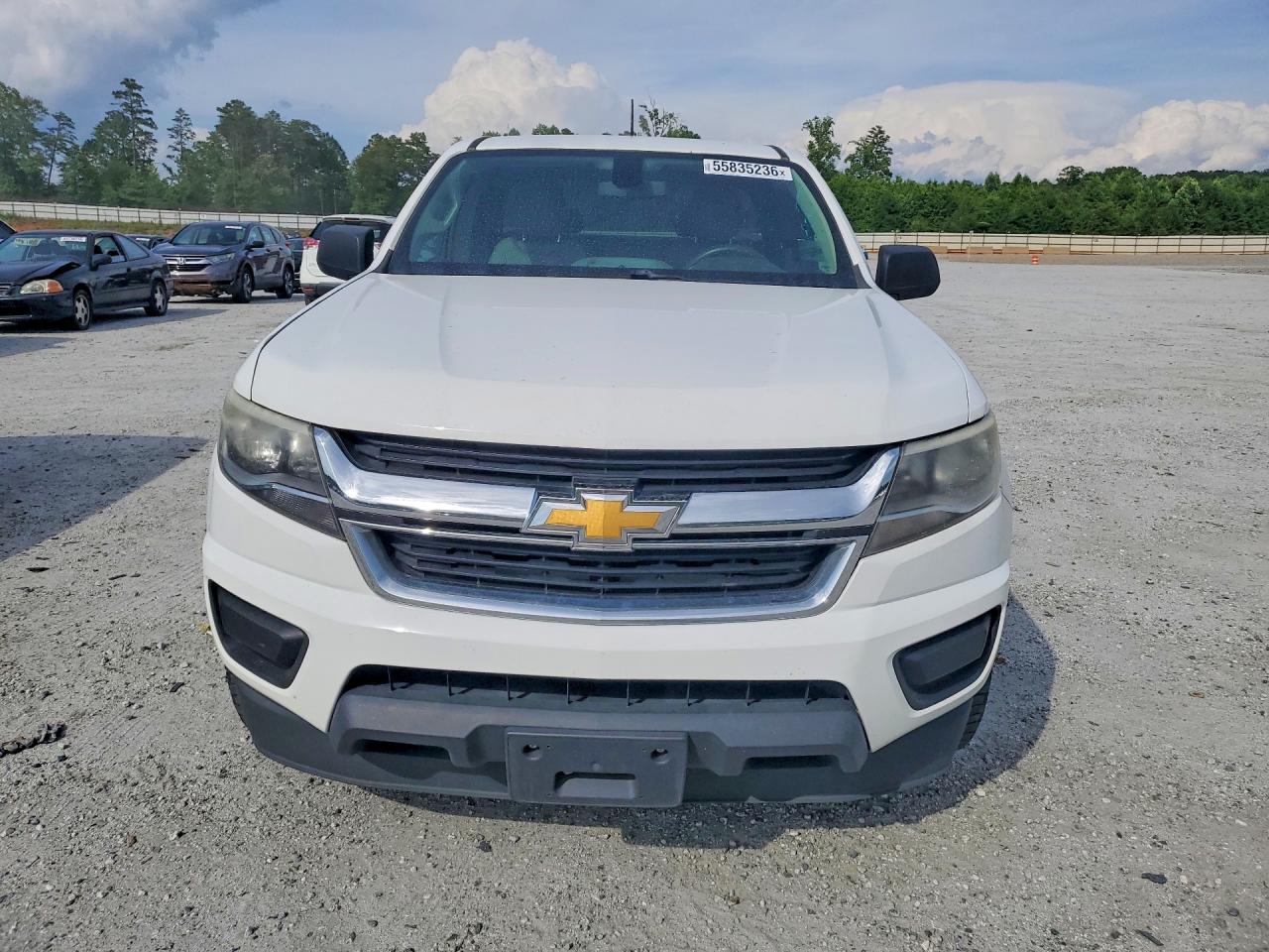 2015 Chevrolet Colorado White vin: 1GCHSAEA5F1201156