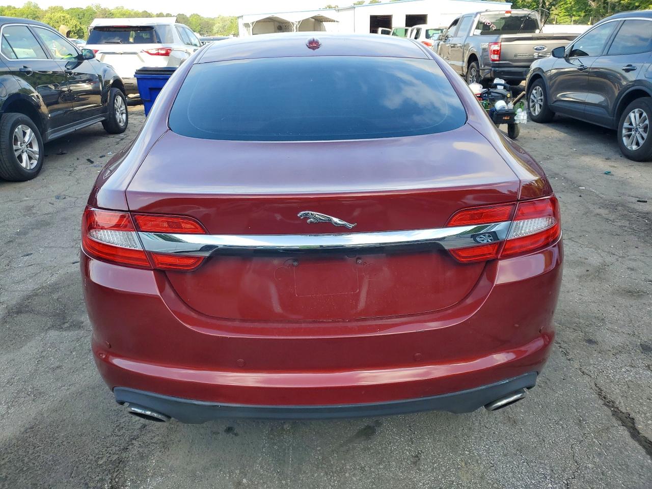 2012 Jaguar Xf Portfolio Red vin: SAJWA0HBXCLS43400
