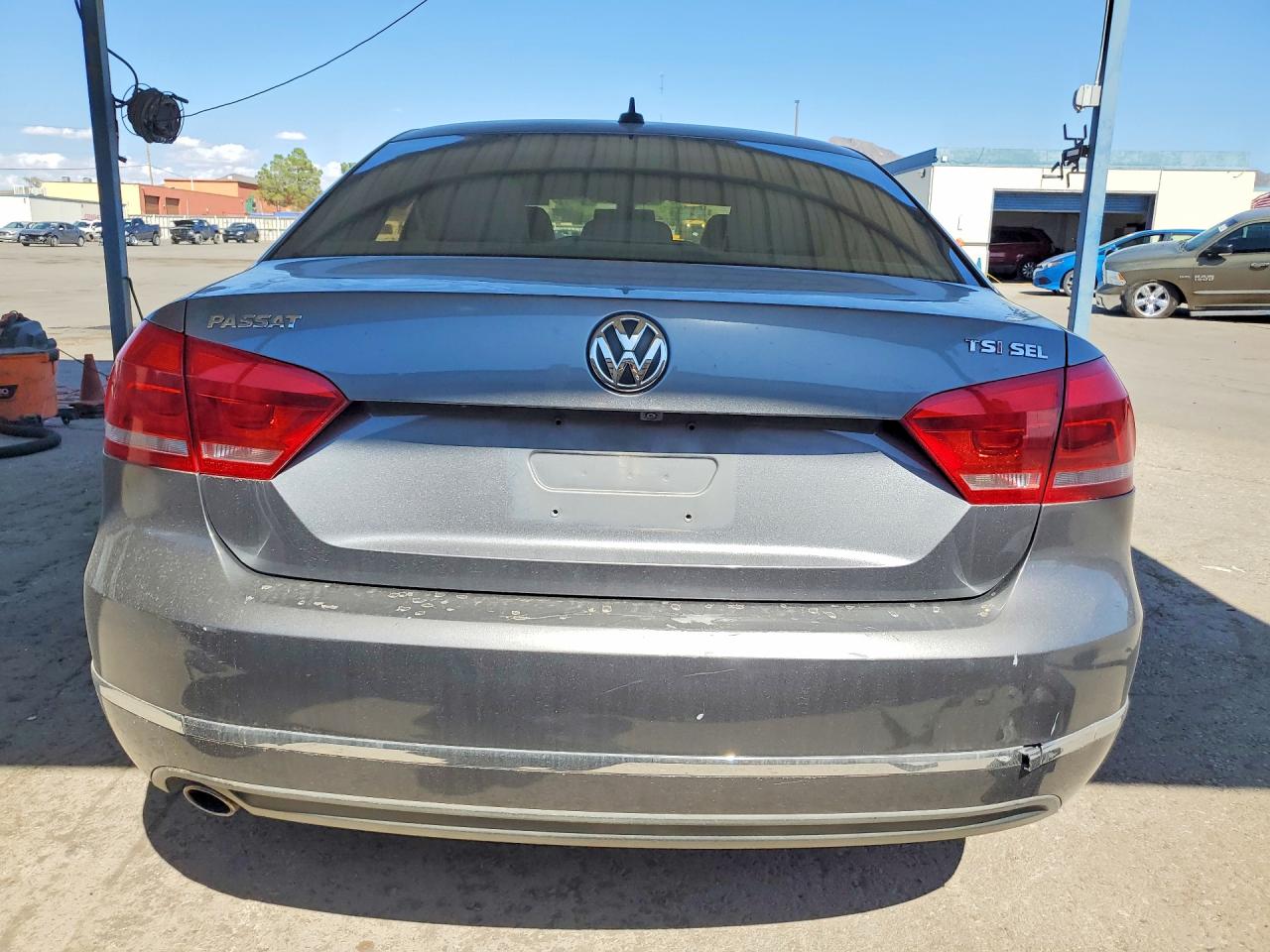 2014 Volkswagen Passat Sel Серый vin: 1VWCS7A37EC056397