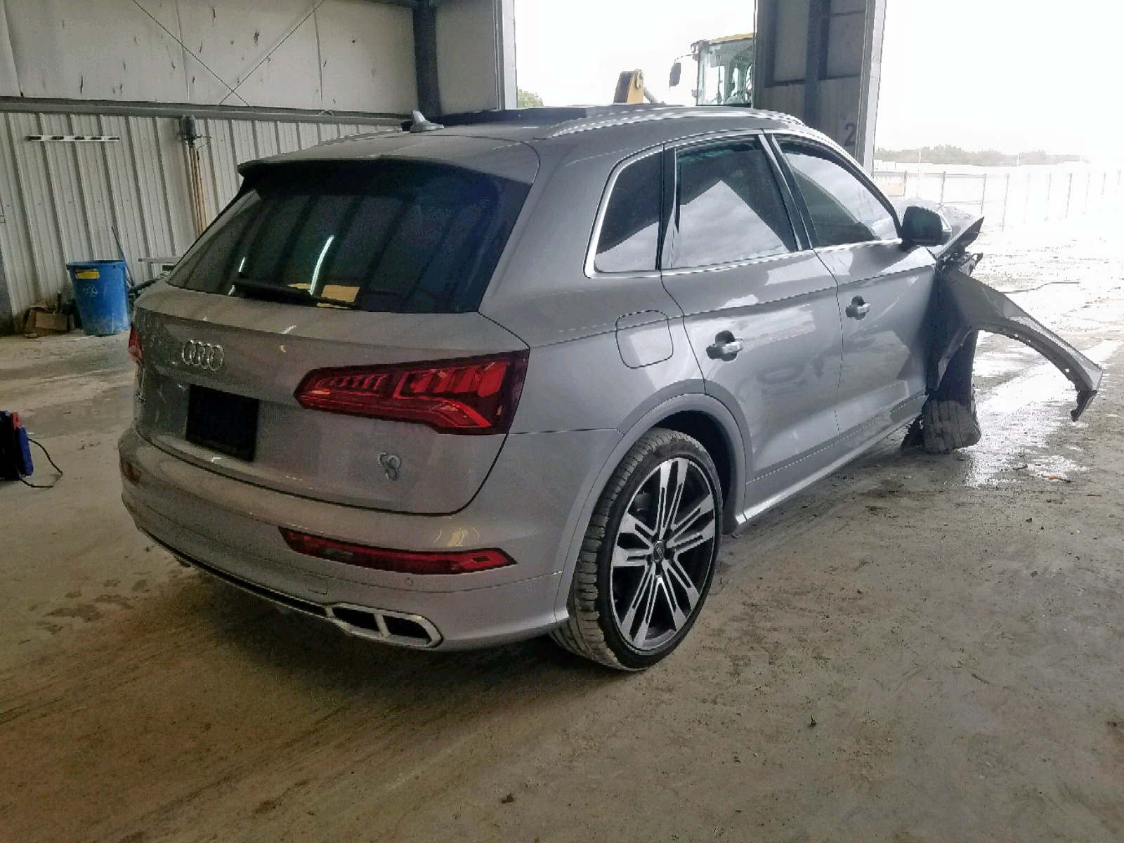 2018 Audi Sq5 Prestige Silver vin: WA1C4AFY4J2156787