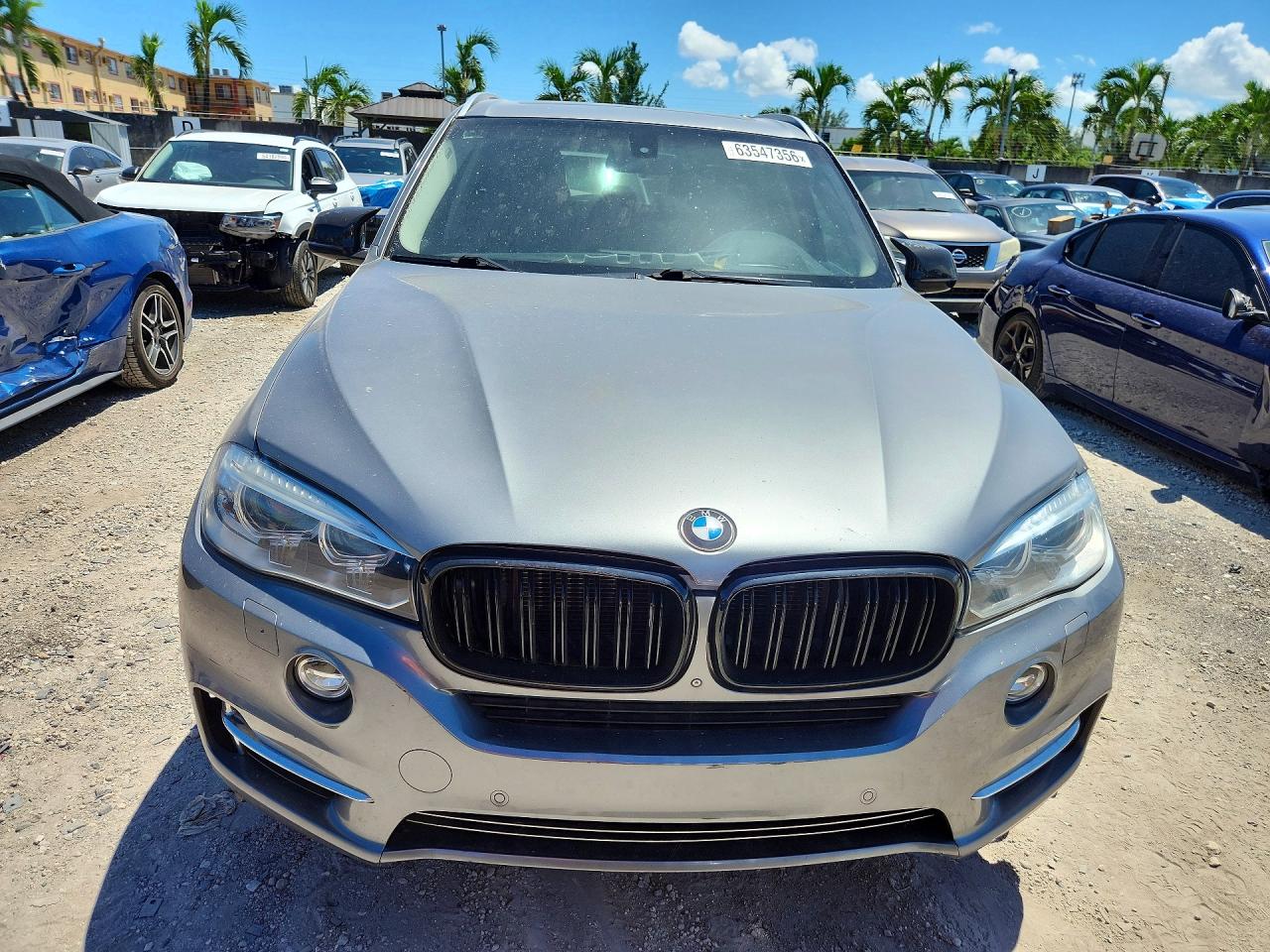 2014 Bmw X5 Xdrive35i Gray vin: 5UXKR0C54E0H21436