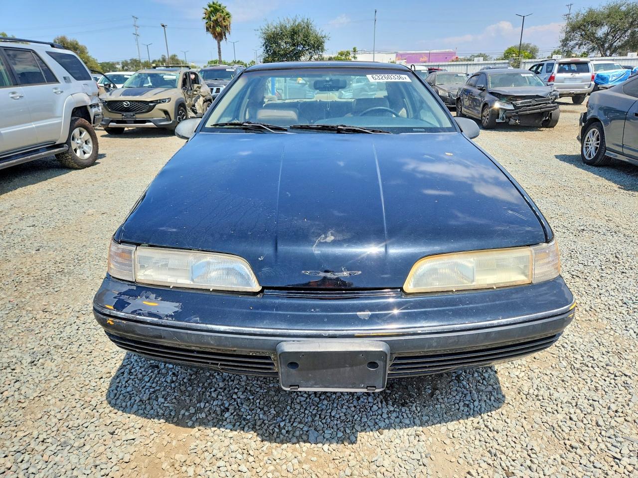 1989 Ford Thunderbird Lx Black vin: 1FAPP6245KH202453