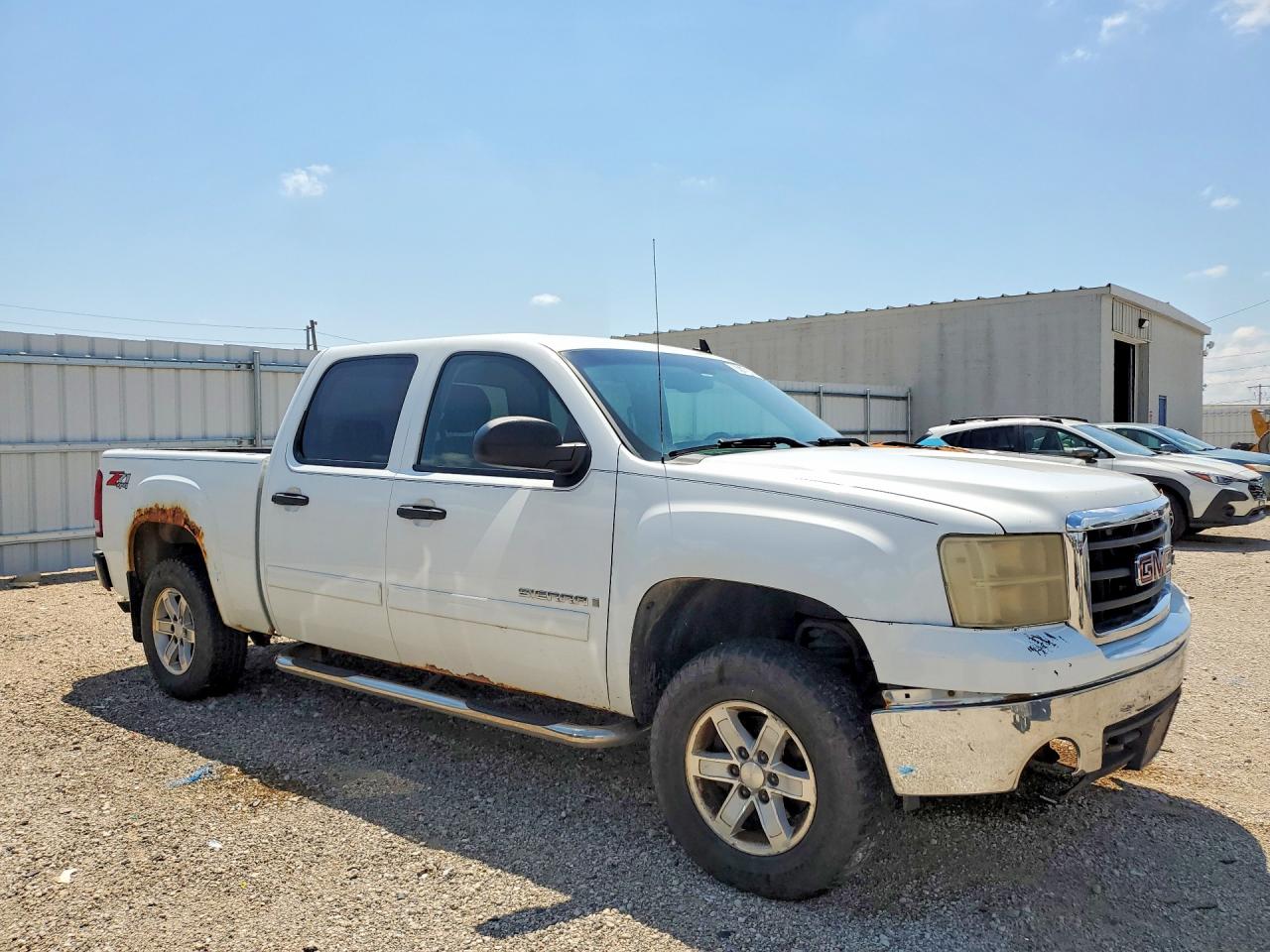 2009 Gmc Sierra K1500 Sle White vin: 3GTEK23M99G106224