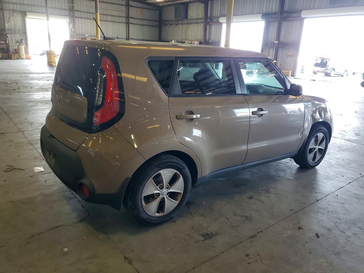 2014 Kia Soul Base Brown vin: KNDJN2A21E7033492