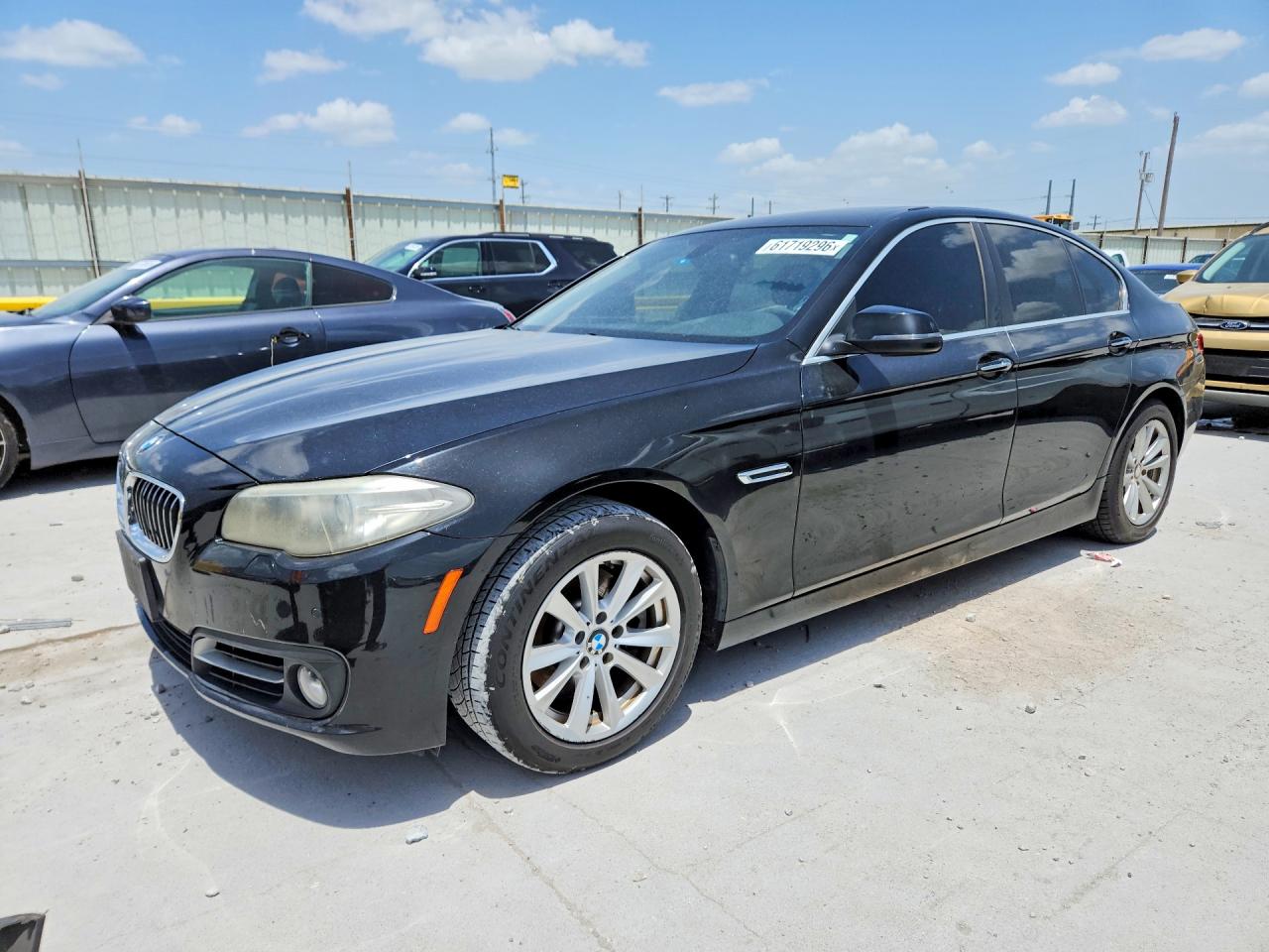 2015 Bmw 528 Xi Black vin: WBA5A7C51FD625718