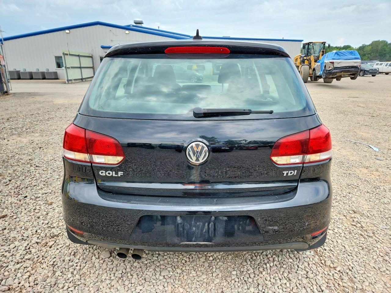2013 Volkswagen Golf Black vin: WVWNM7AJ1DW123786