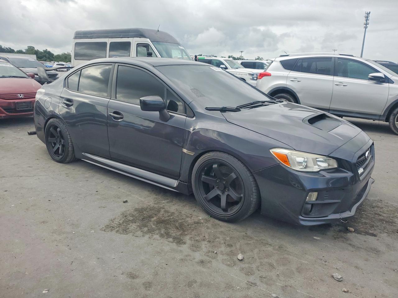 2015 Subaru Wrx Premium Charcoal vin: JF1VA1D6XF9815145