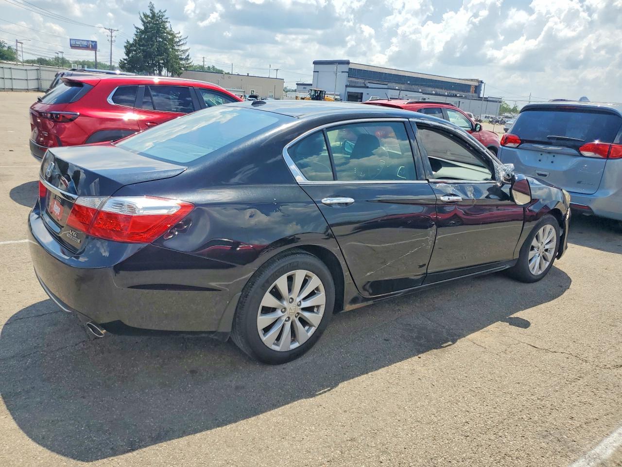 2015 Honda Accord Touring Black vin: 1HGCR3F95FA012837