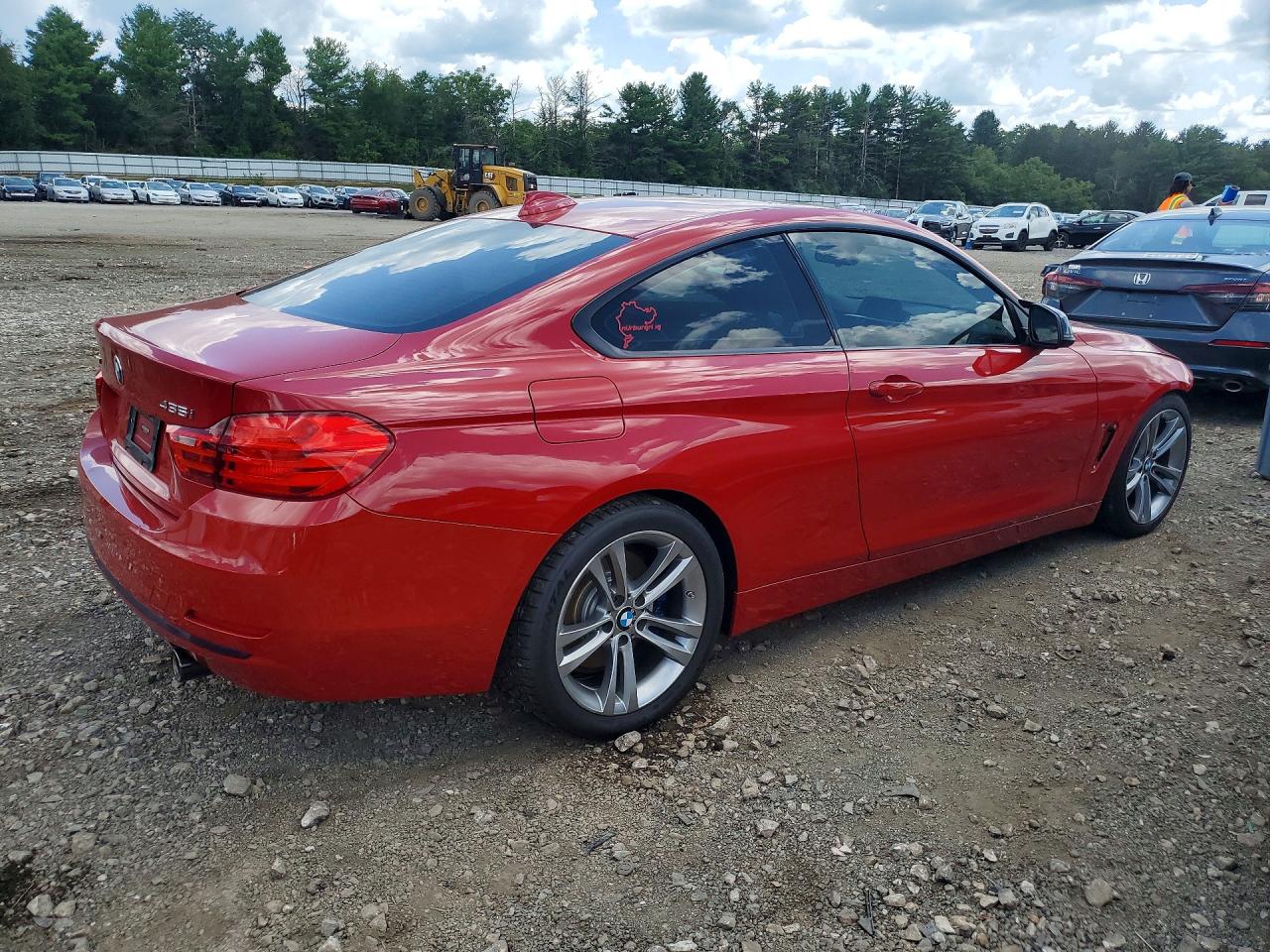 2015 Bmw 435 Xi Red vin: WBA3R5C52FK189199