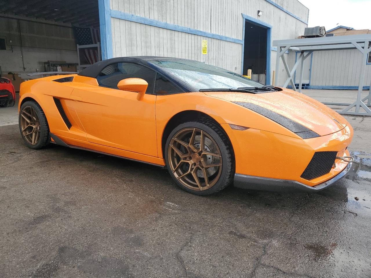 2006 Lamborghini Gallardo Spyder Orange vin: ZHWGU22T46LA03894