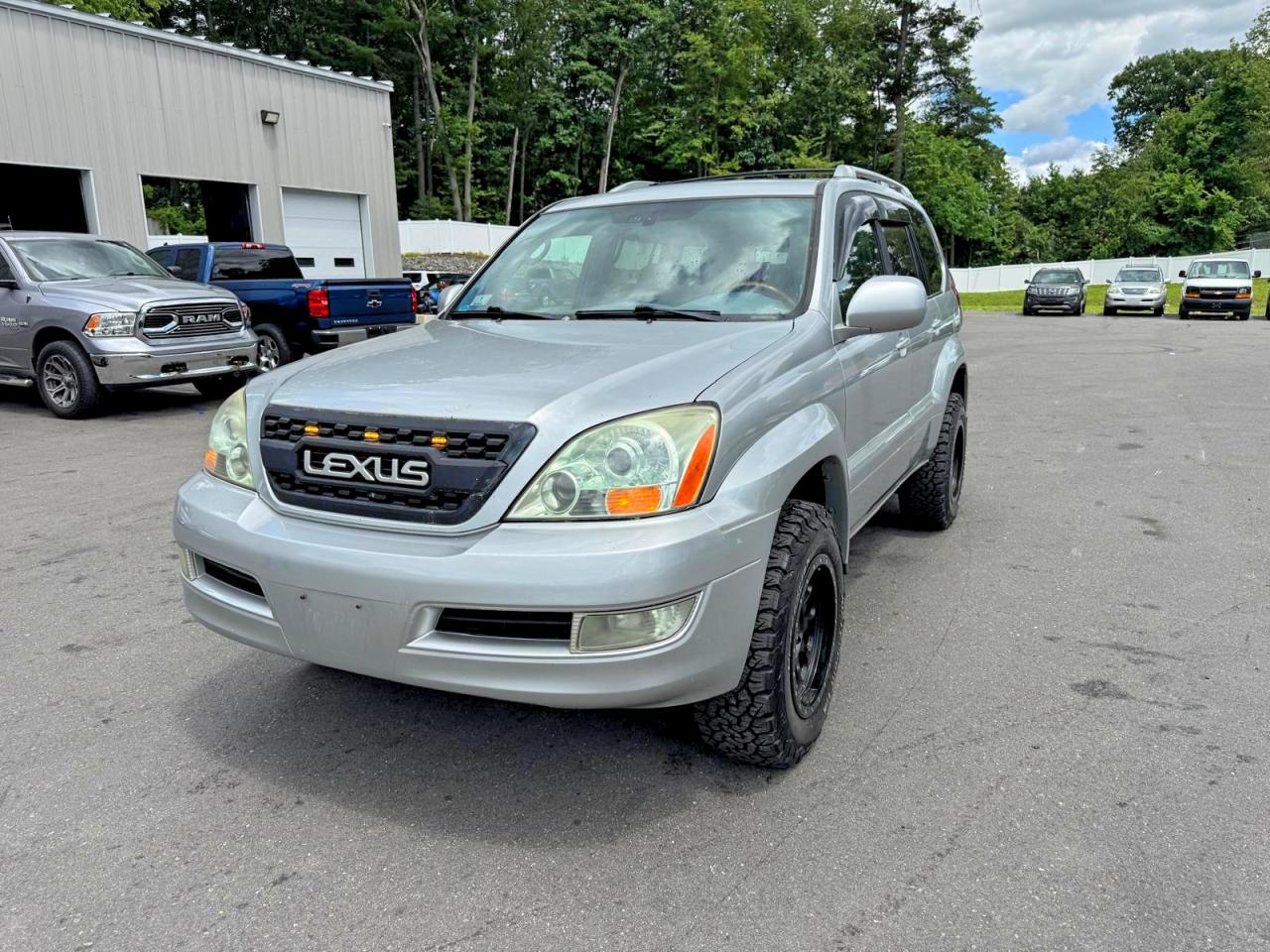 2007 Lexus Gx 470 Silver vin: JTJBT20X370126711