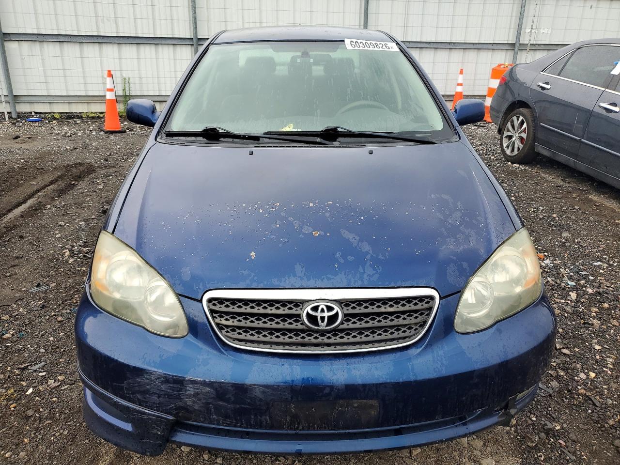 2007 Toyota Corolla S Синий vin: 2T1BR32E97C749257