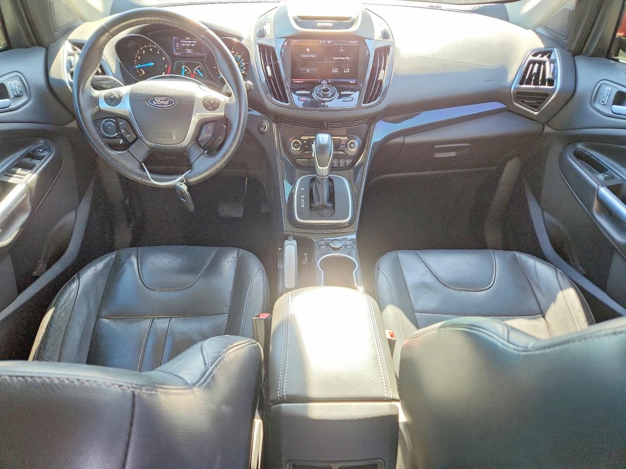 2013 Ford Escape Titanium Red vin: 1FMCU0J95DUC01725