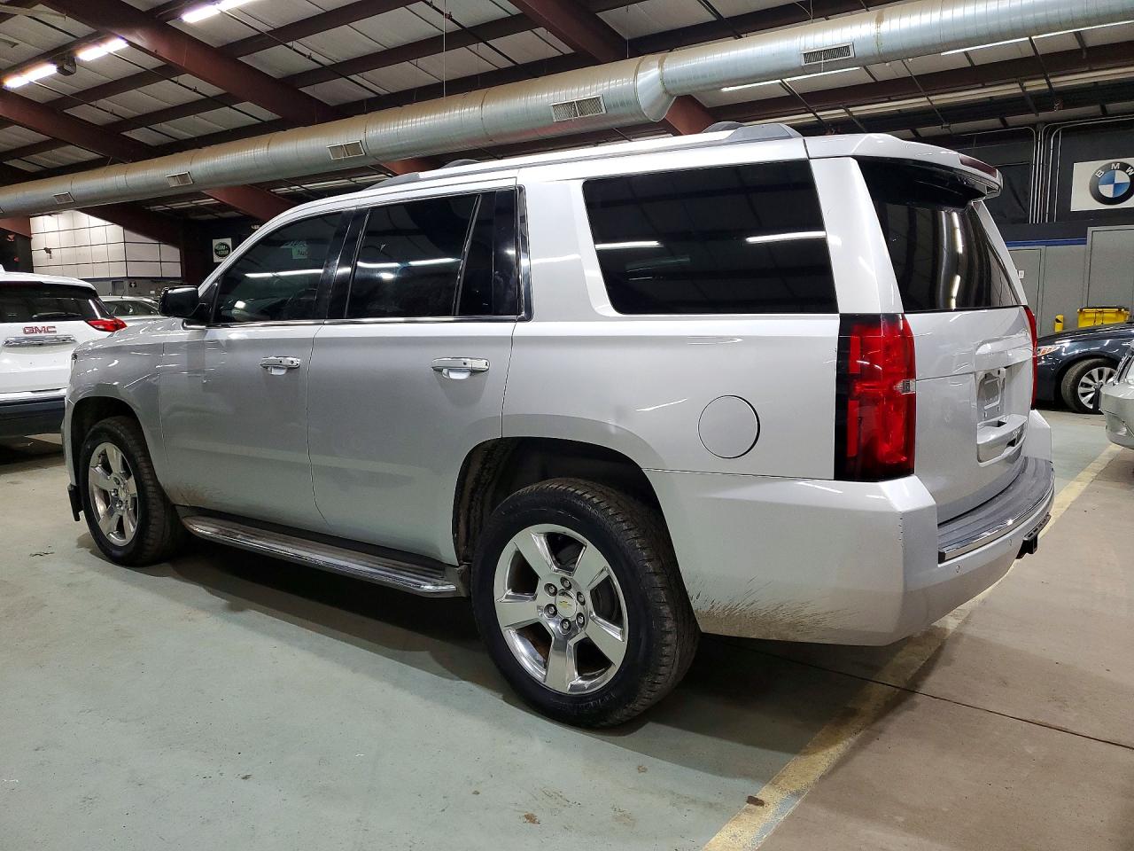 2015 Chevrolet Tahoe K1500 Ltz Silver vin: 1GNSKCKC7FR201563