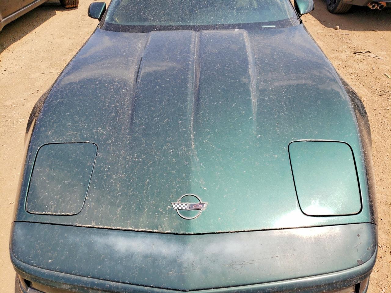 1992 Chevrolet Corvette Green vin: 1G1YY23P9N5115411