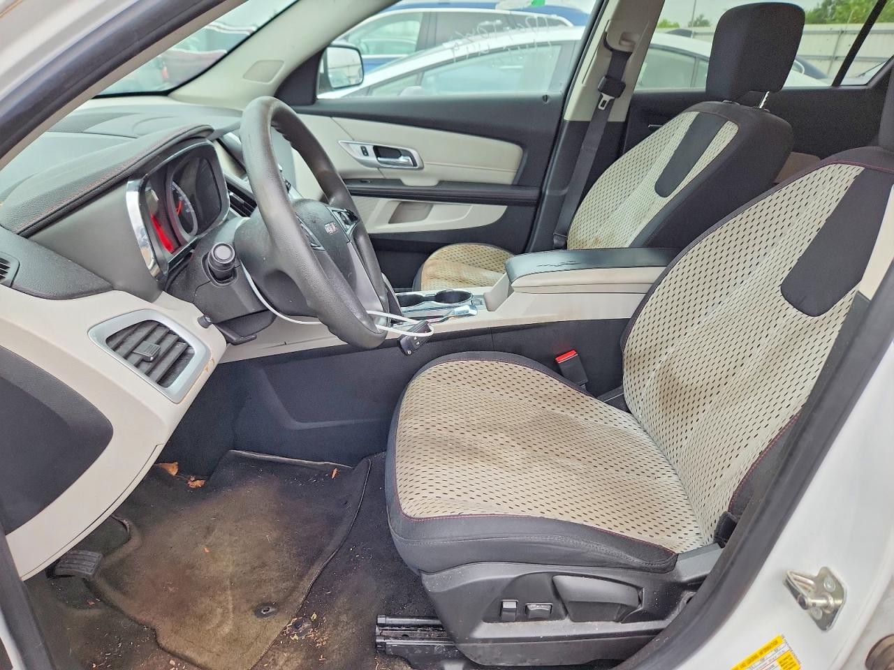 2015 Gmc Terrain Sle White vin: 2GKALMEK1F6254463