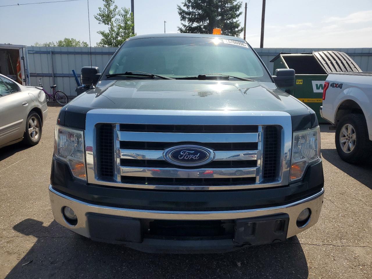 2012 Ford F150 Super Cab Green vin: 1FTFX1CT9CKE24481