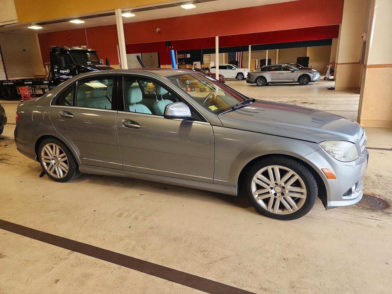 2009 Mercedes-benz C 300 4matic Gray vin: WDDGF81X39F235810