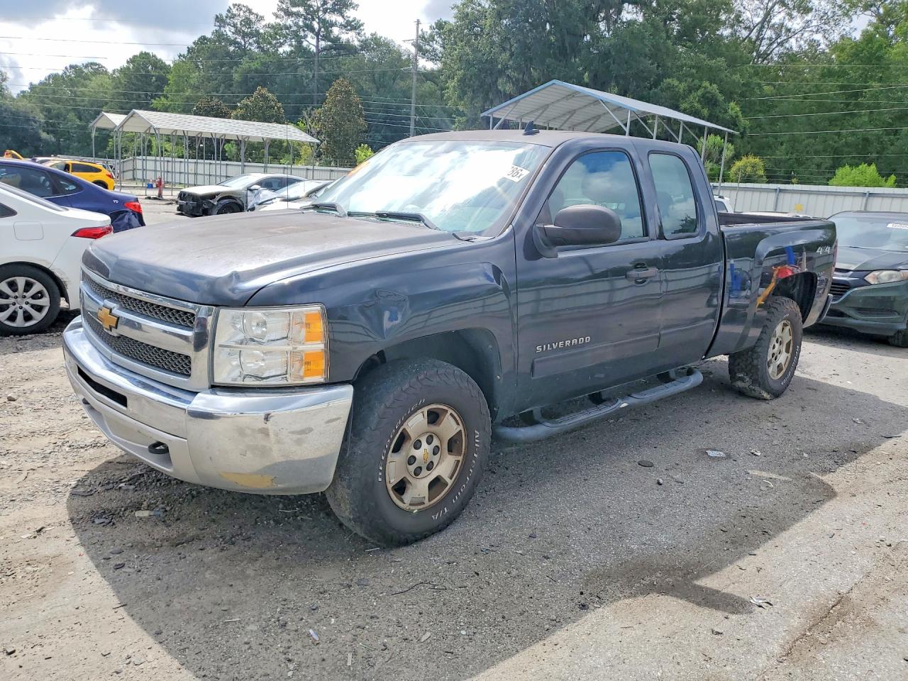 2012 Chevrolet Silverado K1500 Lt Black vin: 1GCRKSE71CZ199711