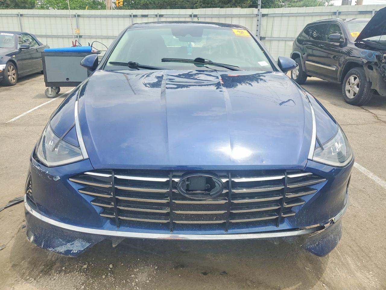 2021 Hyundai Sonata Se Синий vin: 5NPEG4JA3MH128256