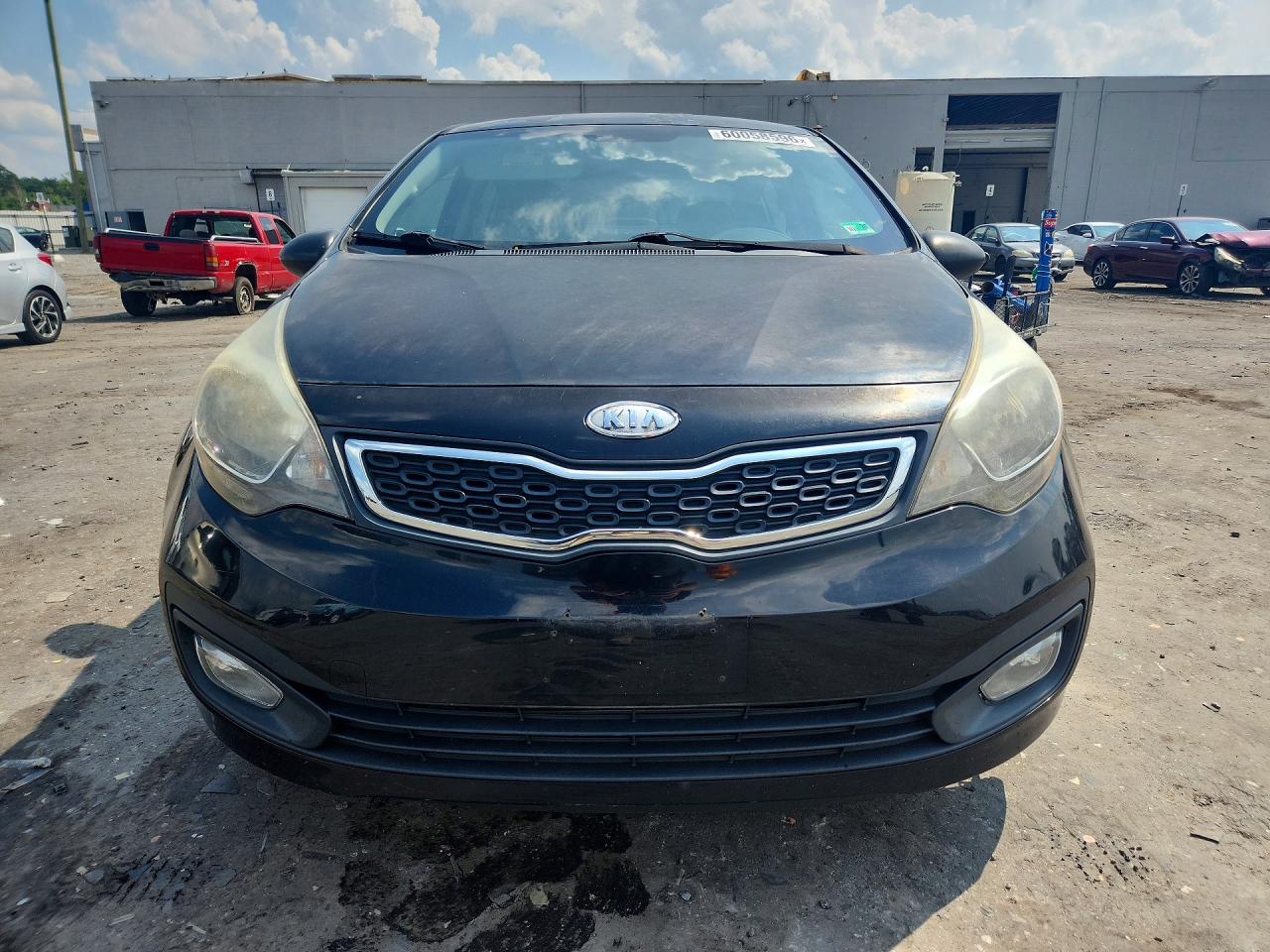 2012 Kia Rio Sx Black vin: KNADN4A30C6046607