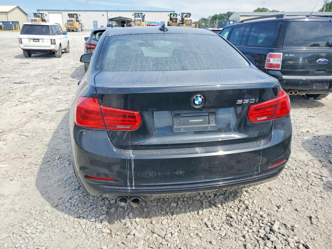 2018 Bmw 330 I Черный vin: WBA8B9G52JNU97685