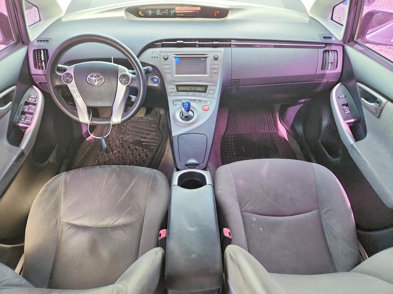 2012 Toyota Prius Two Silver vin: JTDKN3DUXC5496733