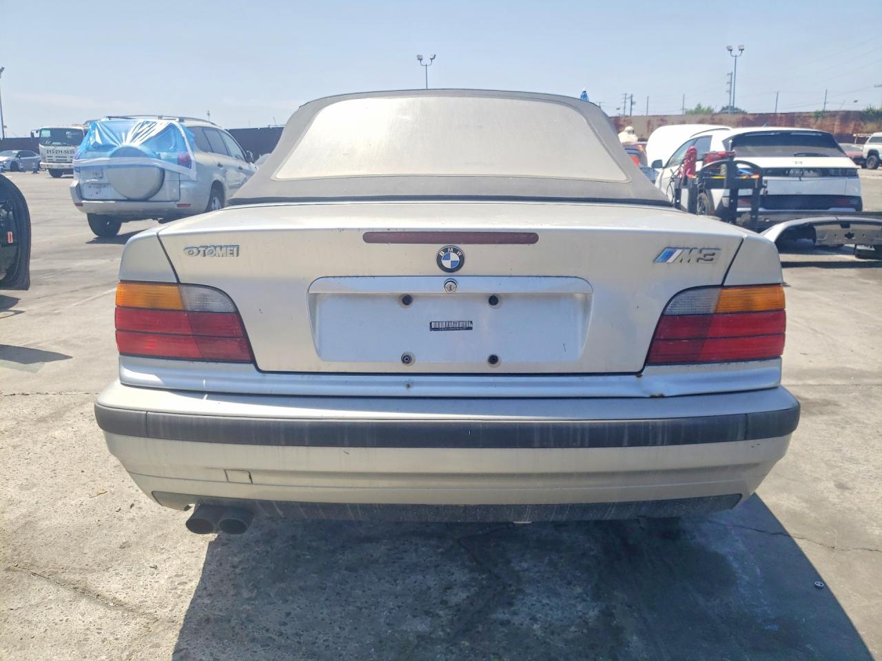 1996 Bmw 328 Ic Automatic Gray vin: WBABK8329TET94083