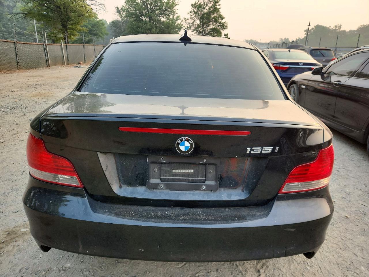 2010 Bmw 135 I Black vin: WBAUC7C55AVK80959