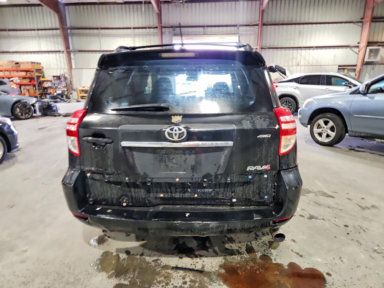 2011 Toyota Rav4 Sport Black vin: JTMRK4DV5B5103127