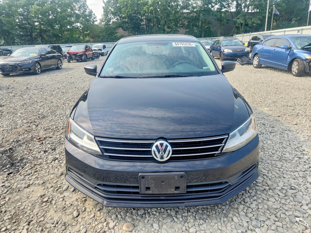 2015 Volkswagen Jetta Se Черный vin: 3VWD17AJ9FM308074