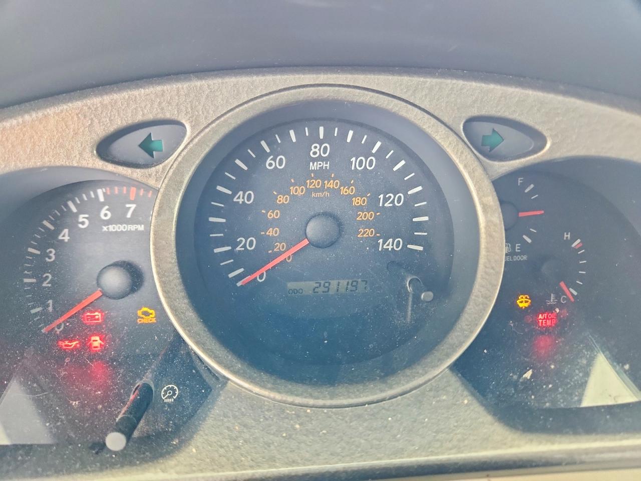 2003 Toyota Highlander Limited Gold vin: JTEGF21A730088965