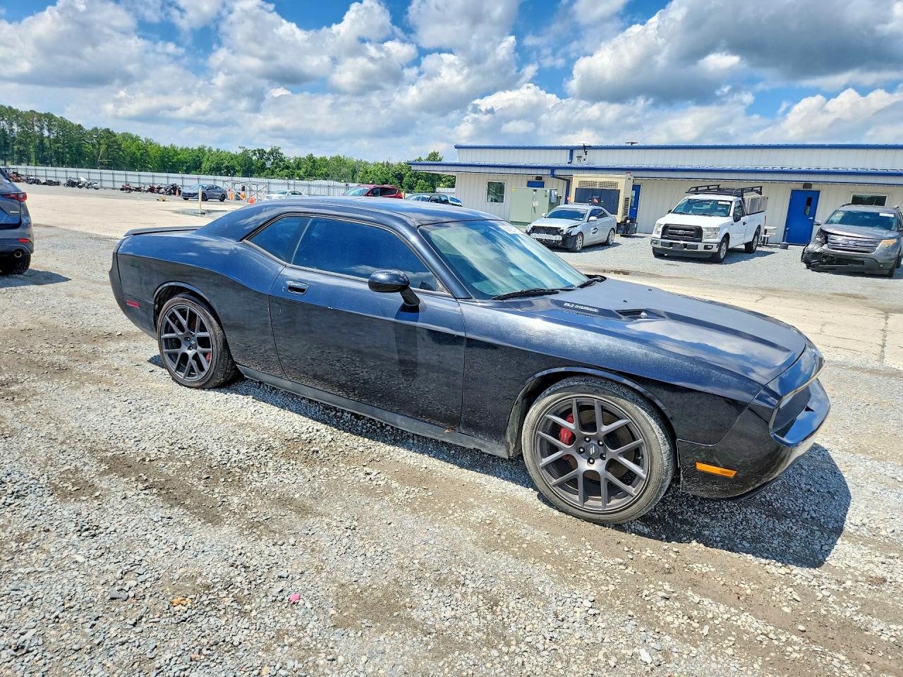 2010 Dodge Challenger Srt-8 Black vin: 2B3CJ7DW5AH220735