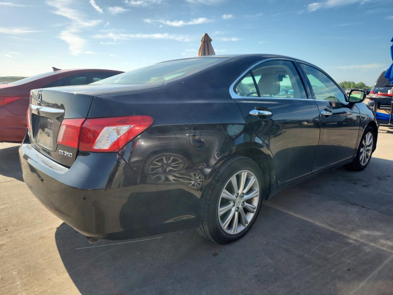 2007 Lexus Es 350 Black vin: JTHBJ46G772040381
