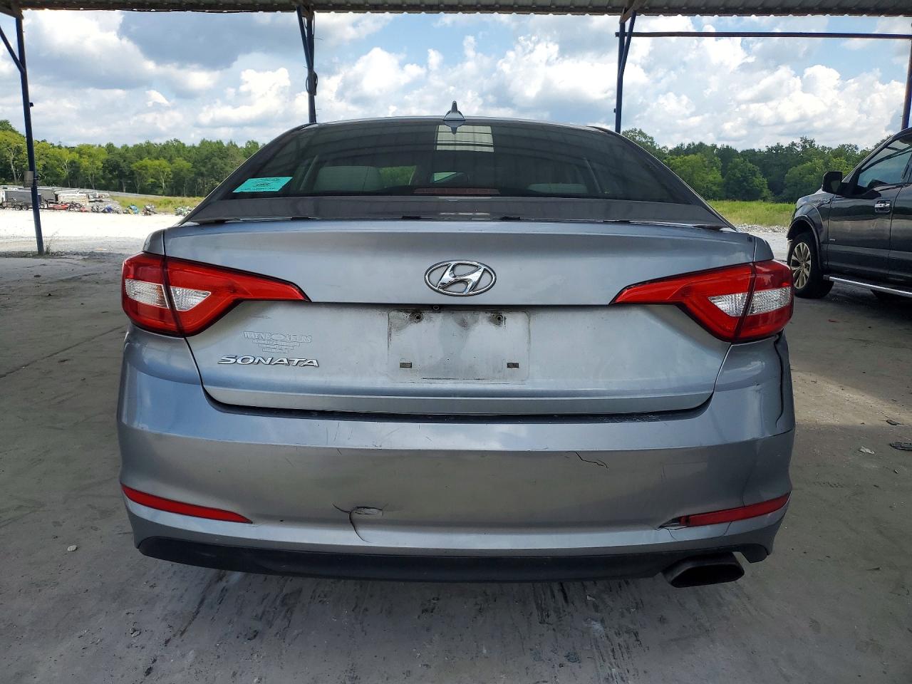 2015 Hyundai Sonata Se Silver vin: 5NPE24AF0FH018004