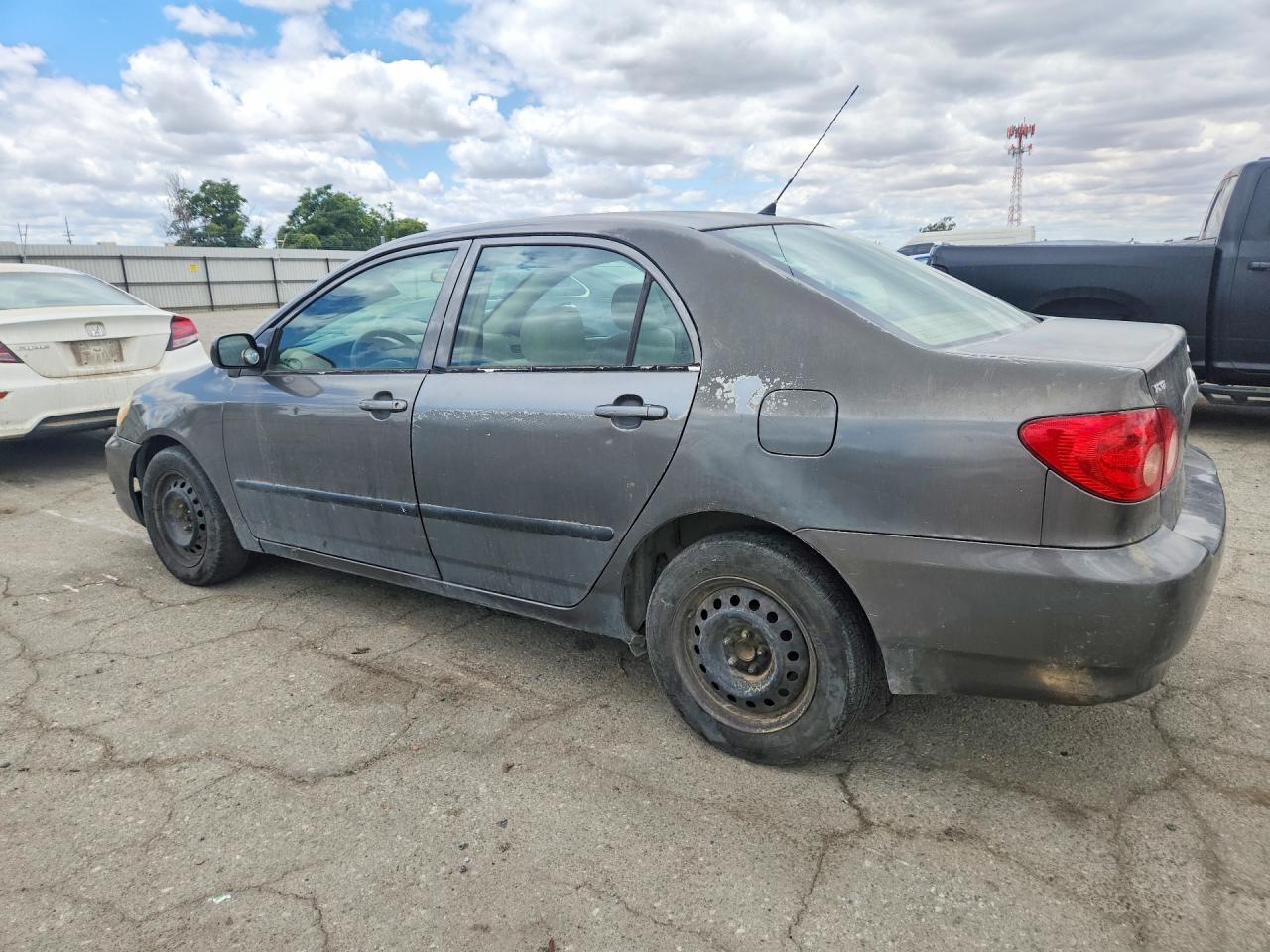 2007 Toyota Corolla Ce Серый vin: 1NXBR32E17Z808462