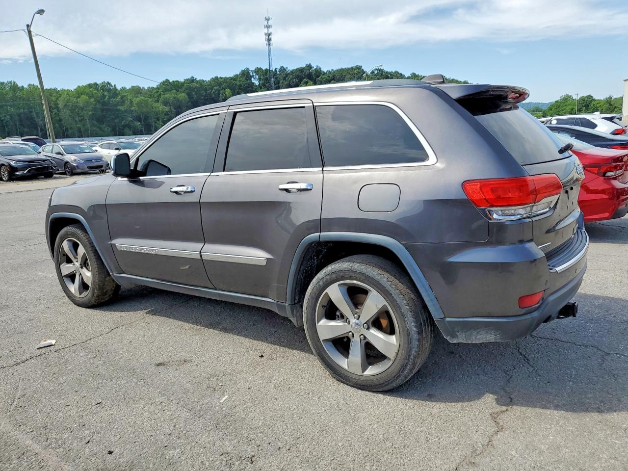 2014 Jeep Grand Cherokee Limited Gray vin: 1C4RJEBM9EC405037