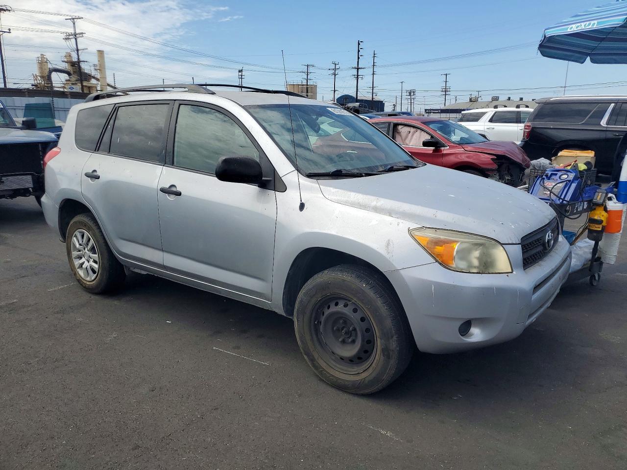 2008 Toyota Rav4 Base Silver vin: JTMZD33V986059531