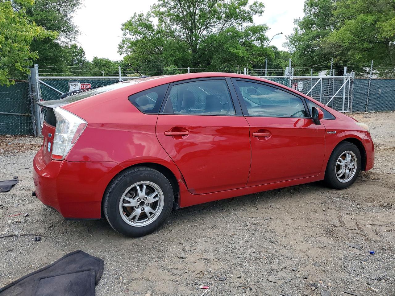 2010 Toyota Prius Ii Red vin: JTDKN3DU5A0191280