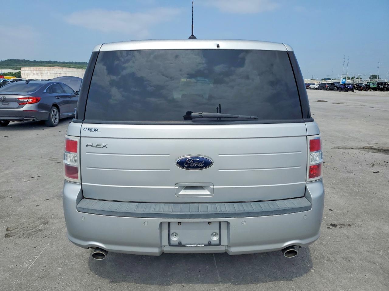 2013 Ford Flex Se Silver vin: 2FMGK5B85DBD17992
