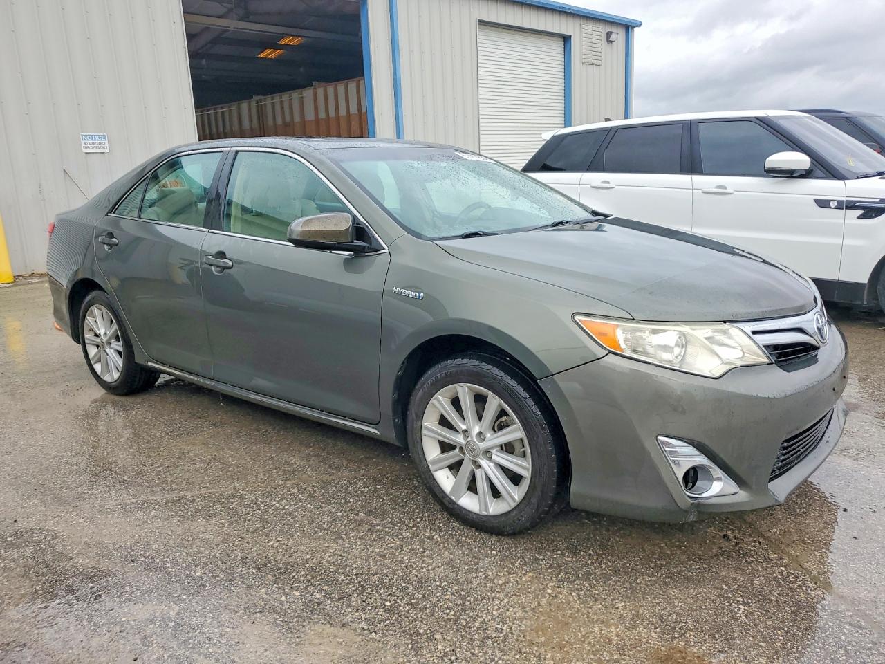 2014 Toyota Camry Hybrid Xle Gray vin: 4T1BD1FK3EU131043