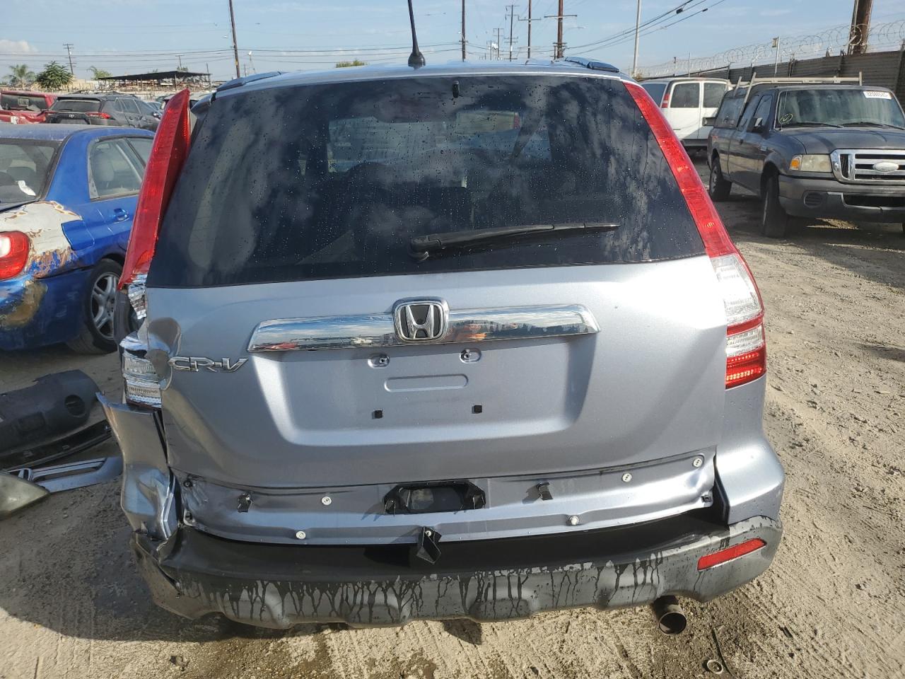 2008 Honda Cr-v Ex Синий vin: JHLRE38558C010739