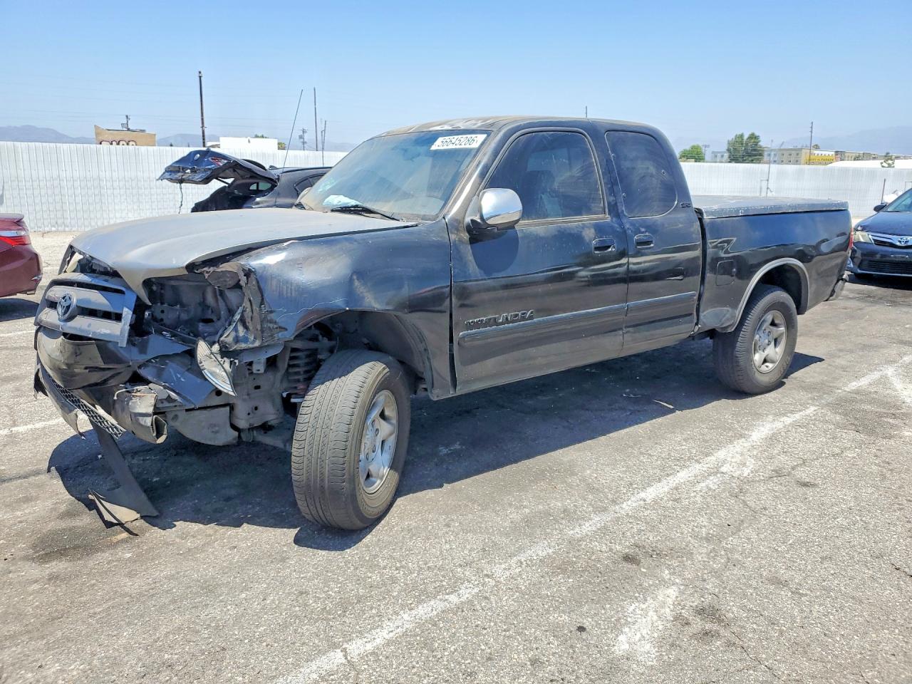2003 Toyota Tundra Access Cab Sr5 Black vin: 5TBRT34123S439374