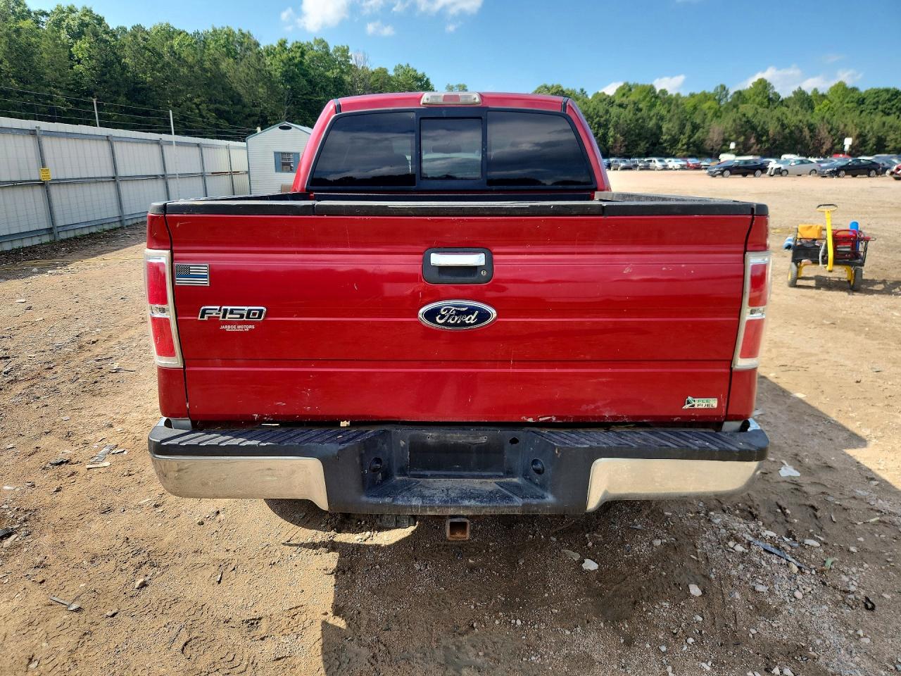 2010 Ford F150 Supercrew Red vin: 1FTFW1EV1AFD08229