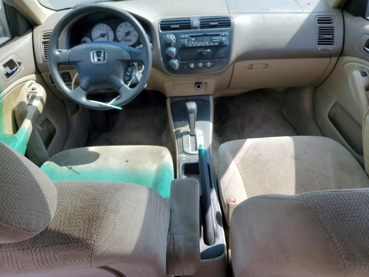 2002 Honda Civic Ex Tan vin: 2HGES26882H609510
