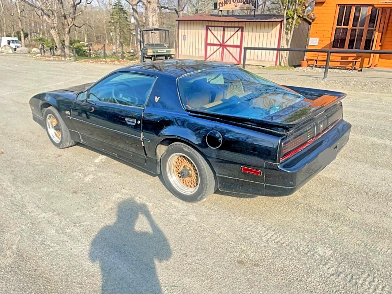 1988 Pontiac Firebird Trans Am Черный vin: 1G2FW218XJL246566