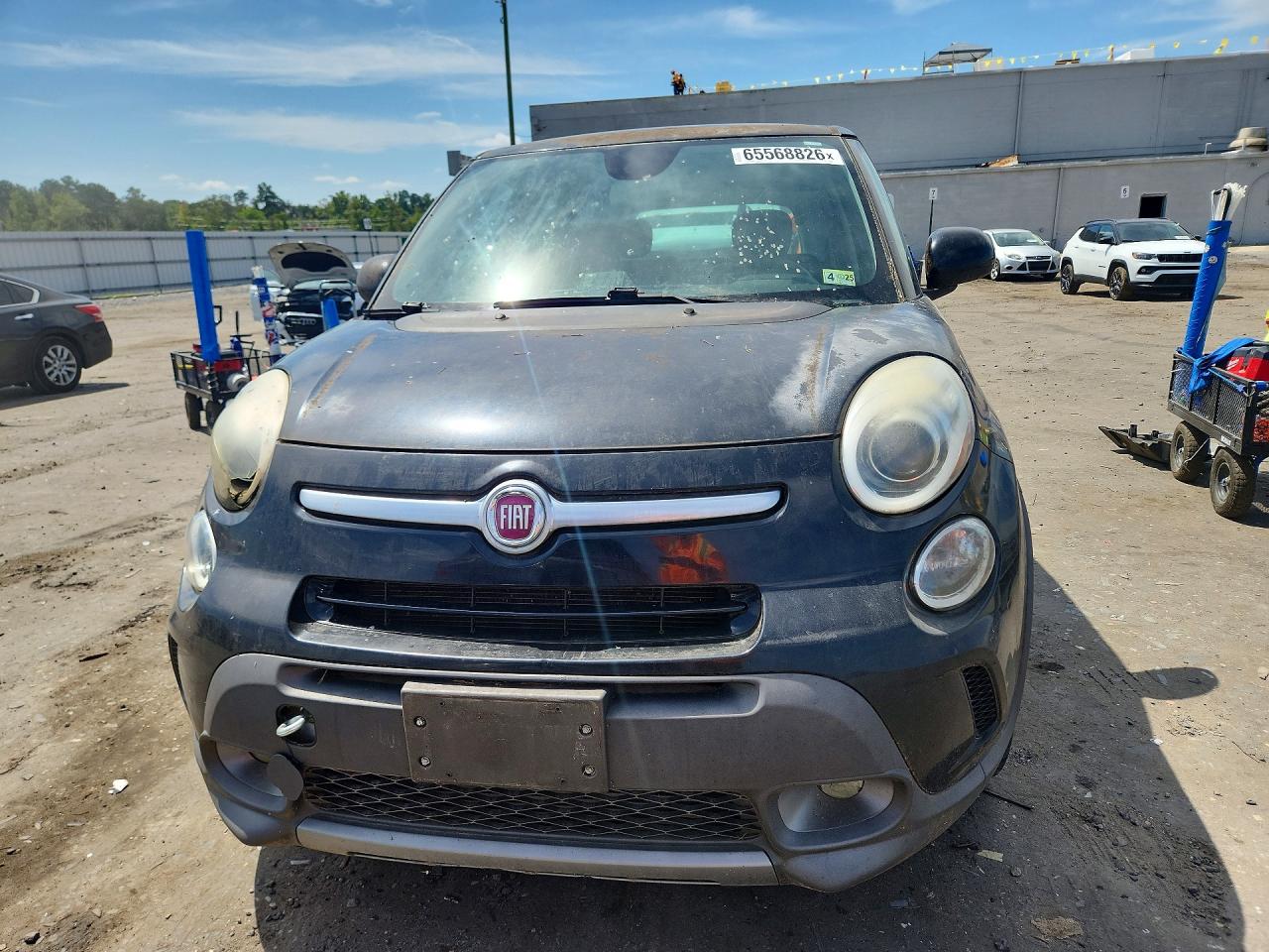 2014 Fiat 500l Trekking Black vin: ZFBCFADH6EZ011902