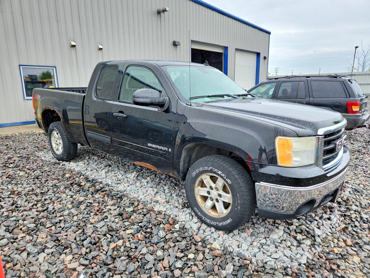 2007 Gmc New Sierra K1500 Black vin: 1GTEK19J07Z628521