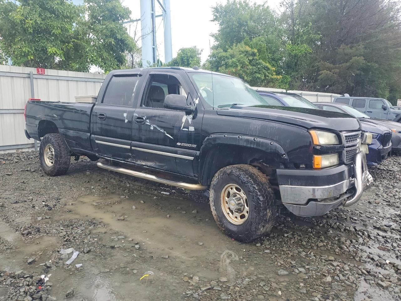 2005 Chevrolet Silverado K2500 Heavy Duty Black vin: 1GCHK23U85F898438
